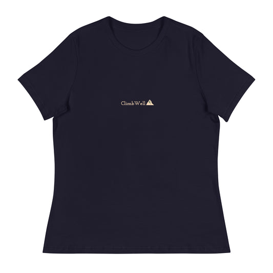 ClimbWell| Women's T-Shirt - light logo